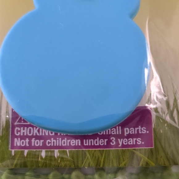 Blue Bunny Keychain Light Up New - Picture 3 of 4